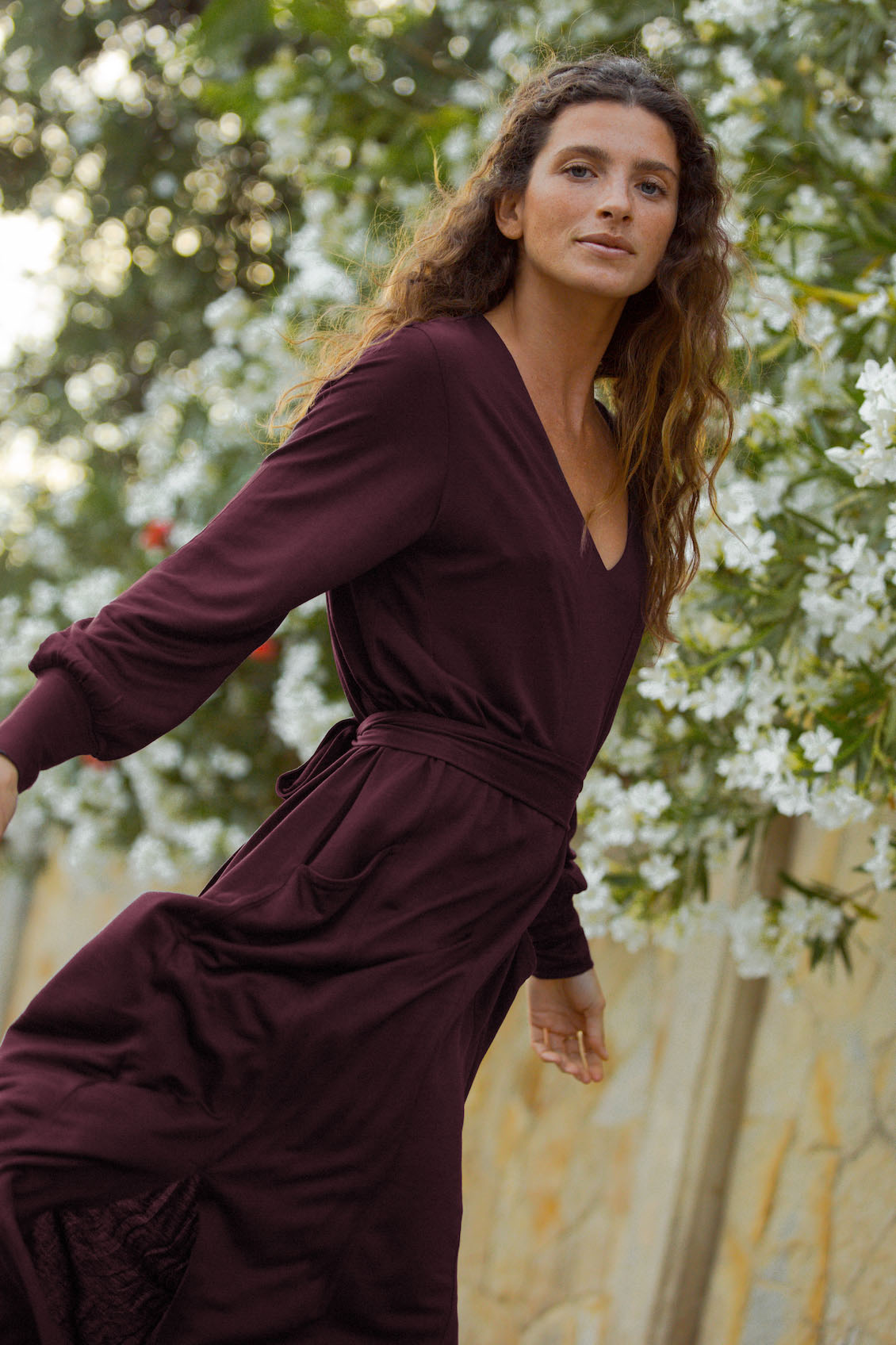 The Long Sleeved Kaftan Dress - 250