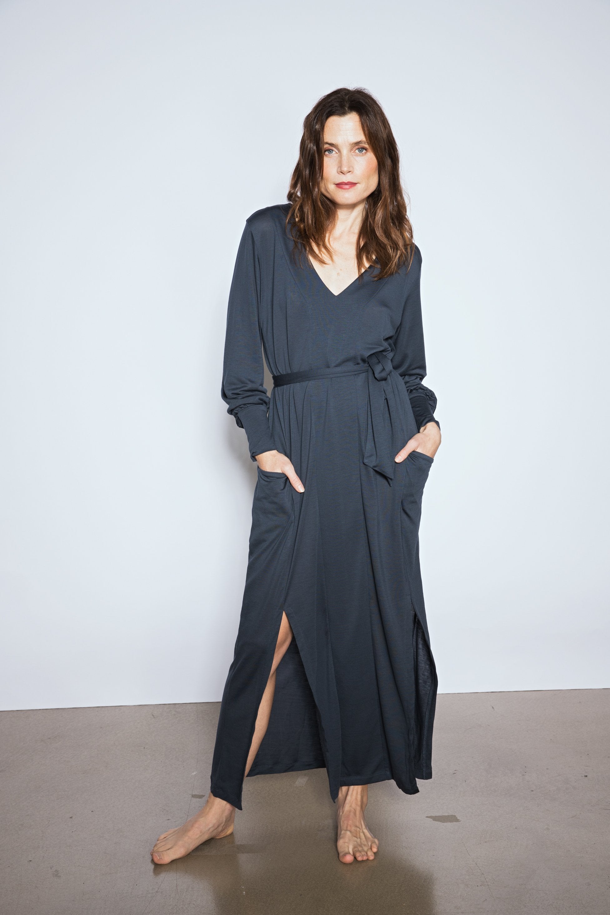 The Long Sleeved Kaftan Dress - 250