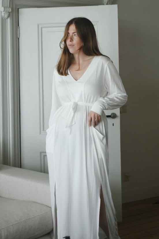 The Long Sleeved Kaftan Dress